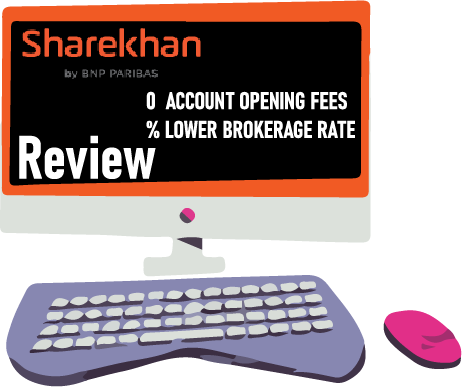 Read more about the article ShareKhan Review – Charges Pricing Trading Platform Margin Features