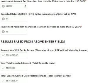 How Accurate Is Moneycontain PPF Calculator and PPF Calculator With Extension?