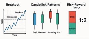 Breakout, Candlestick Patterns and Risk-Reward Ratio