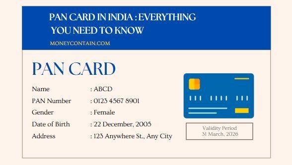 Read more about the article PAN Card in India: Everything You Need to Know (2025 Guide)