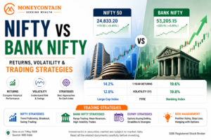 Read more about the article Nifty vs Bank Nifty : Returns, Volatility & Trading Strategies