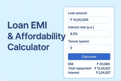 Read more about the article Loan EMI & Affordability Calculator – Free Online Tool for Small Business Loans
