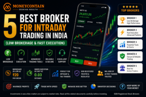 Read more about the article 5 Best Broker for Intraday Trading in India 2026 (Low Brokerage & Fast Execution)