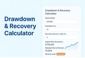 Read more about the article Drawdown & Recovery Calculator – Calculate Recovery Percentage & Capital Impact