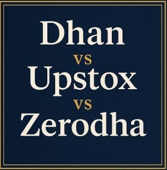 Read more about the article Dhan vs Upstox vs Zerodha (2025): Best Broker for Beginners? Fees, App Speed & Features Compared