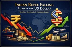 Read more about the article Why Is the Indian Rupee Falling Against the US Dollar? Benefits, Drawbacks & Impact Explained
