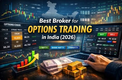 Read more about the article Best Broker for Options Trading in India (2026) – Speed, Tools & Execution Compared