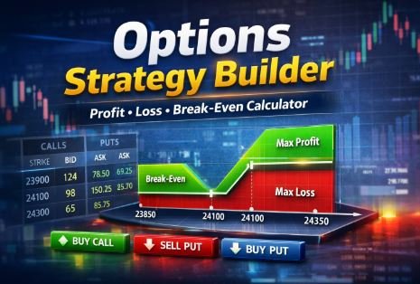 Read more about the article Options Strategy Builder & Profit Calculator (Straddle, Strangle, Spreads, Iron Condor)