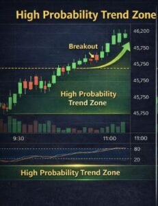 best time to trade intraday India chart