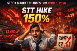 Read more about the article Stock Market Changes from April 1, 2026: STT Hike, F&O Crackdown & New Rules Explained
