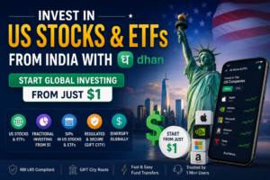 Read more about the article How to Invest in US Stocks & ETFs from India with Dhan (Start from Just $1)